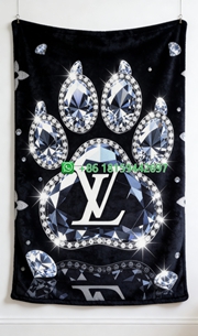Louis Vuitton Throw Blankets
